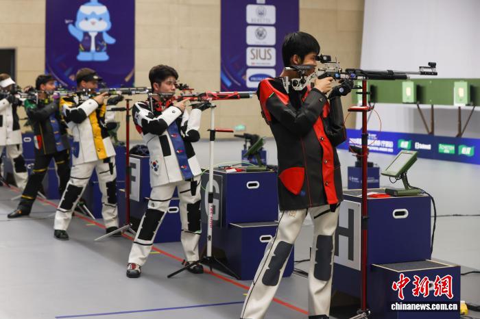 宁波站国际射联世界杯：盛李豪夺得男子10米气步
