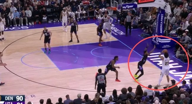 贾马尔-默里无球掩护战术助攻防效率飙升，冲击